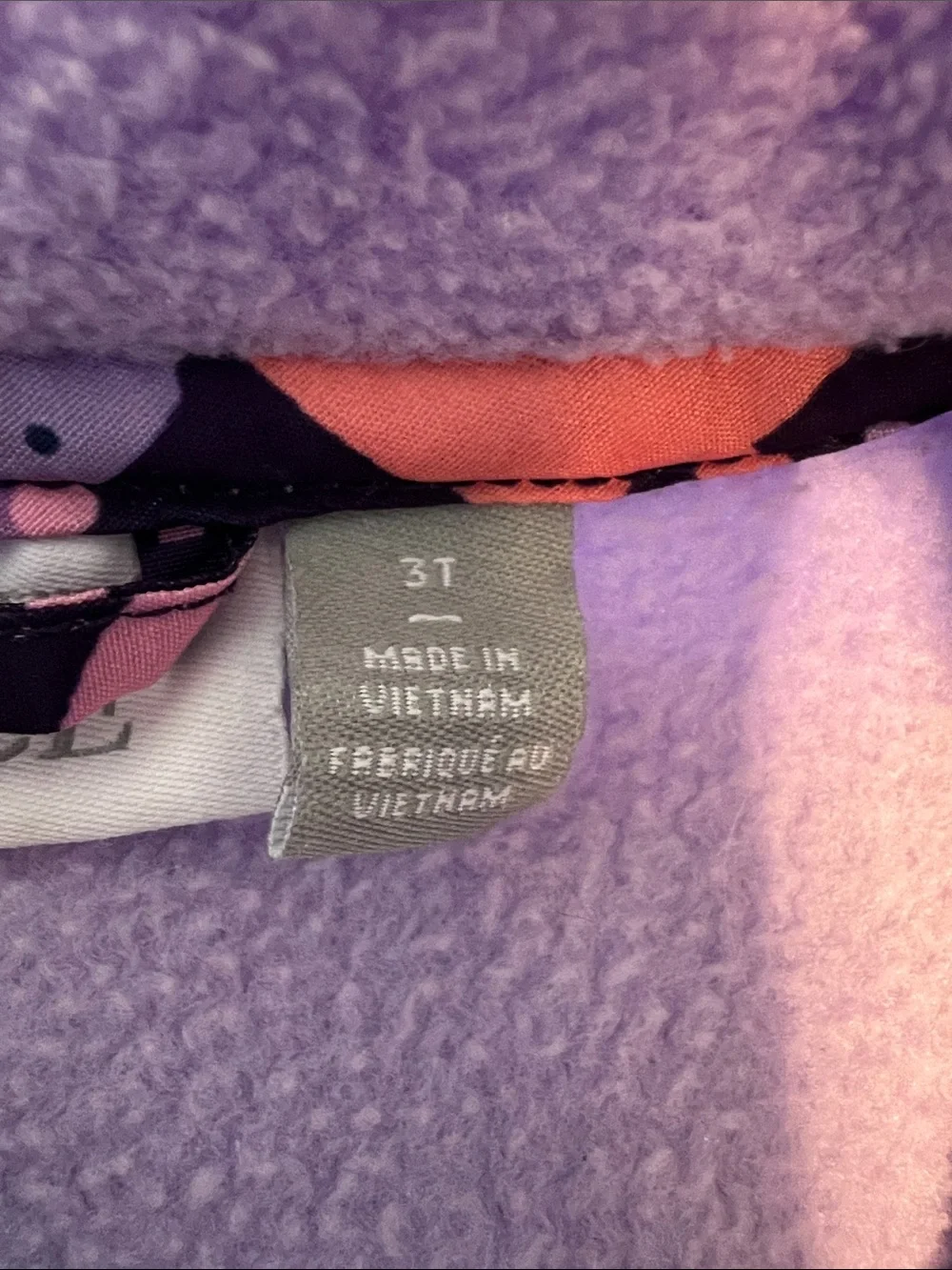 The Children's Place Lavender Fleece Zip Jacket
